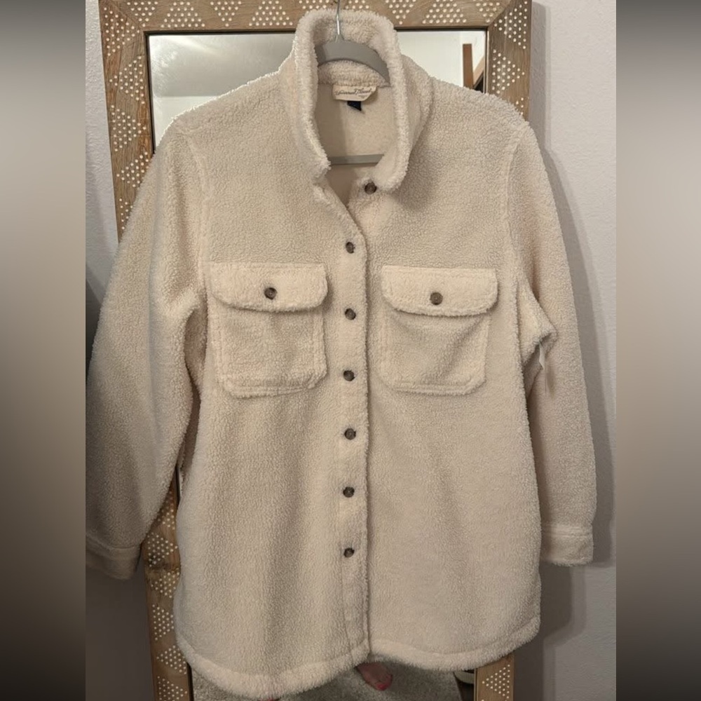 [ Universal Thread Cream Sherpa Jacket ]